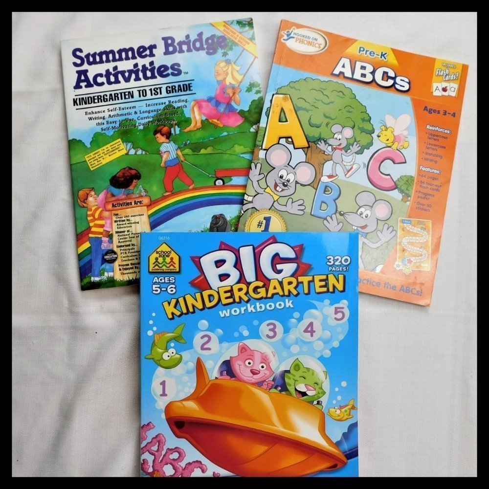 Childrens Educational Learn Workbooks